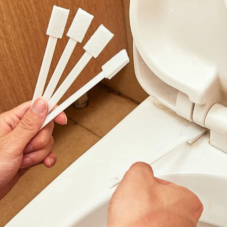 42 toiletbørster, ingen døde hjørner, engangs toiletbørste,