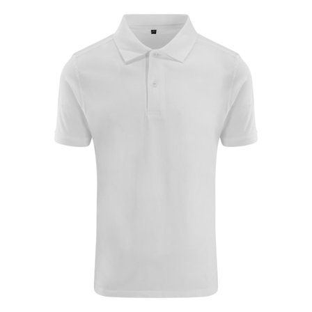 AWDis Just Polos Herr Stretch Pique Poloshirt XXL Vit