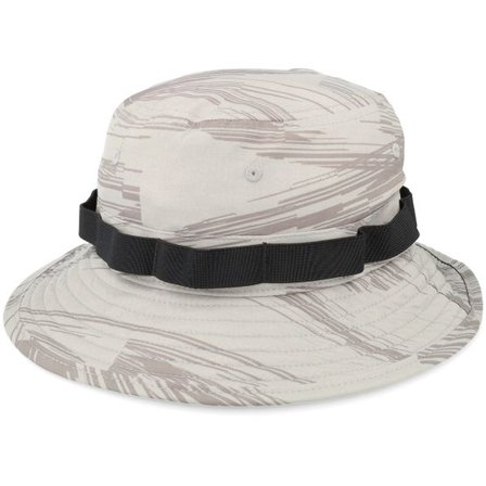 Oakley - Grå bucket Hatt - Tempo Print Stone Gray Bucket @ Hatstore