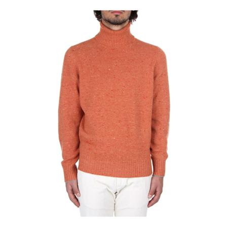 Brunello Cucinelli Turtlenecks Orange, Herre Rullekraver