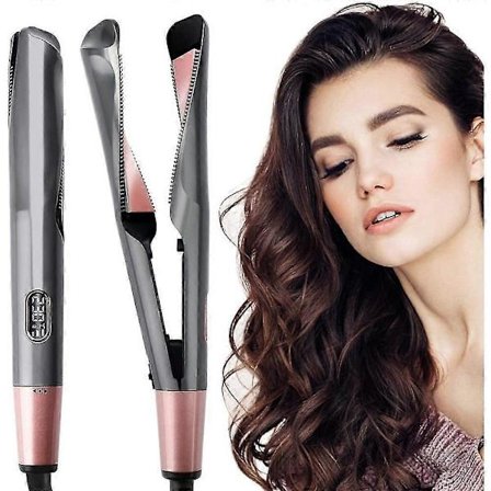 Remington suoristusrauta ja kiharrin - Curl&Straight Confidence 2in1 Multistyler [Päivitys] (kaarevat muotoilulevyt suoristamiseen, kiharoihin ja 