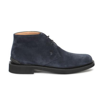Tod's Suede Ankle Laarzen , Zwart , Heren , Maat: 42 1/2 EU Laarzen
