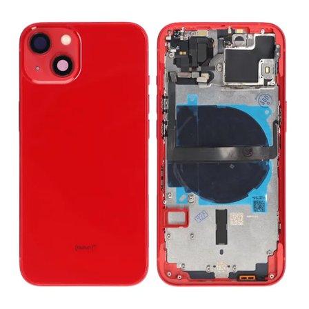 iPhone 13 Back Cover Complete OEM Red With Small Parts