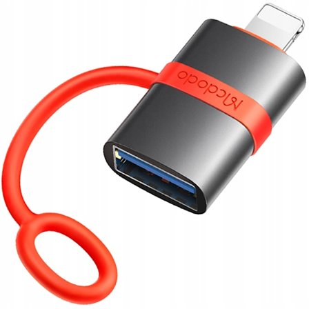 MCDODO ADAPTER USB-A 3.0 TILL LIGHTNING ADAPTER IPHONE IPAD 3A OTG