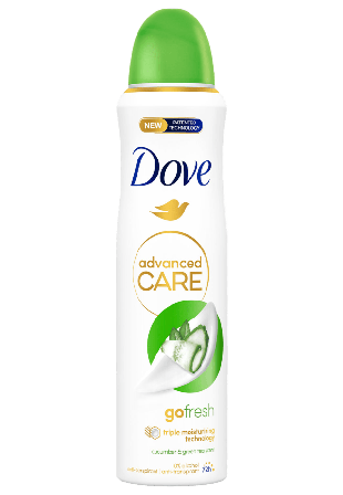 Dove 72h Advanced Care Antiperspirant Deo Spray Unisex 150 ML