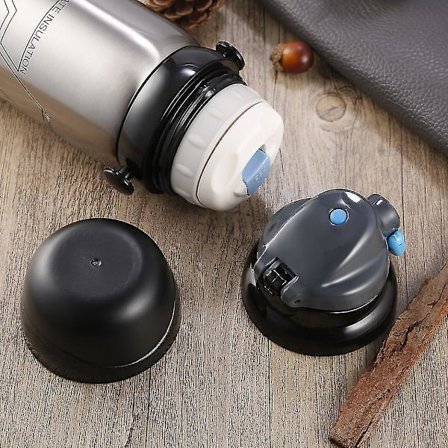 800ml Vakuum Termoskanne i Rustfritt Stål for Utendørs Reiser