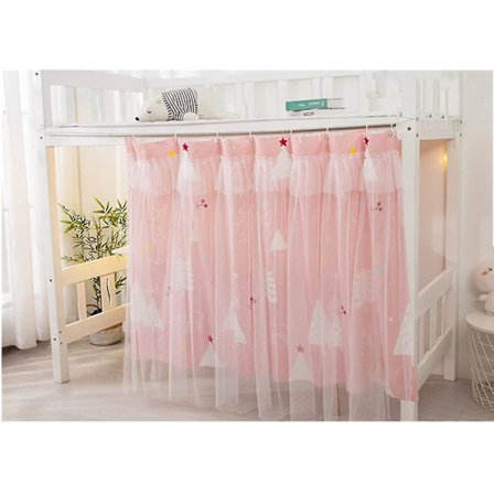 Sänghimmel för enkelsäng, mörkläggande tyg i gasväv, 1,15 m x 2 m (FMY)