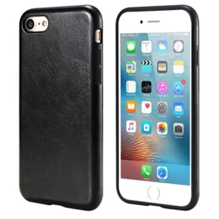 iPhone 6/6s plus Retro Vintage läder skal Smooth Crazy Horse