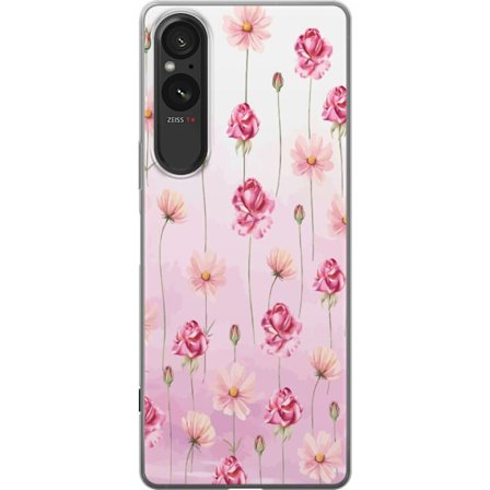 Kompatibelt Mobildeksel til Sony Xperia 10 VI Rose Petal Whisper