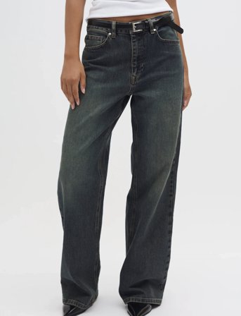 My Essential Wardrobe 35 The Louis 139 High Wide - Navy - 32 x 32