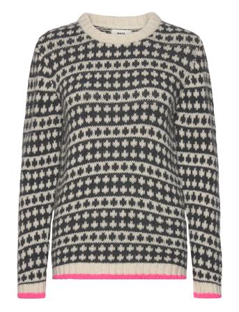 Recycled Iceland Kimilla Sweater Black Mads Nørgaard