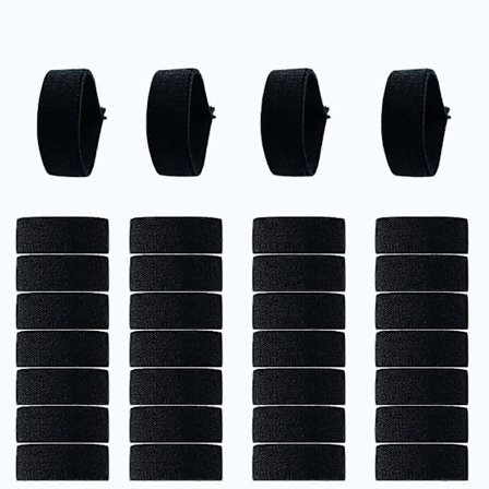 32 kpl Musta Hautajaisnauha Muistonaauha Surunauha Poliisinauha Elastinen Nauha