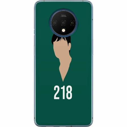 Oneplus 7t Genomskinligt Skal Squid Game