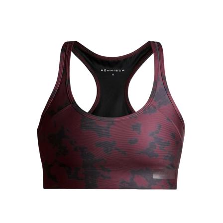 Röhnisch Printed Piping Sportsbra Women undergarment Black S