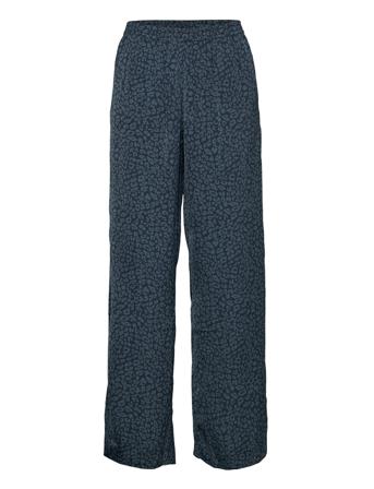 Recycled Polyester Trousers Blue Rosemunde
