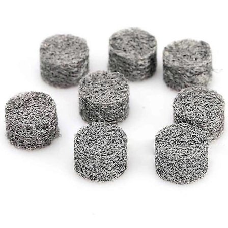 20 st Rostfria Ersättningsfilter för Högtryckstvätt Snöskum Lan Mesh