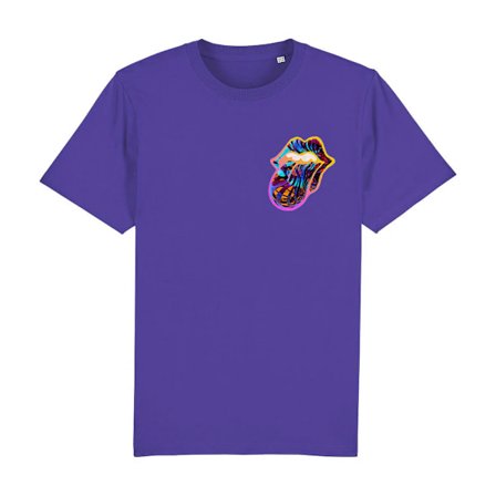 The Rolling Stones Unisex Adult Sixty Gradient Text Bomull T-shirt