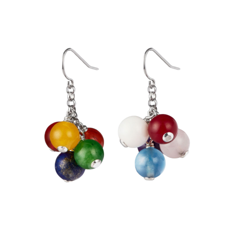 Sophie by Childhood Grape Earrings Örhängen Dam Silver ONESIZE