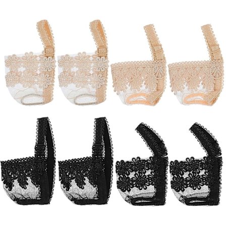 4 Par Avtagbara Skoremmar Lösa Högklackade Skor Skobälten Sandal Skoremmar