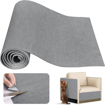 Skärbar kattklösmatta för soffa, möbler, dörrskydd, kattklösstativ, klöstorn, ersättning, 30*100cm