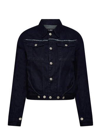 ALOHAS Sand Indigo Denim Jacket - Navy - S