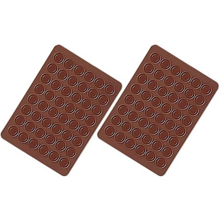 Silikonbakmatta för macarons, non-stick silikonmatta