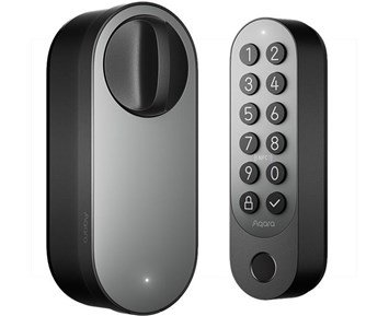Aqara Smart Lock U200 Kit - Svart - Smart lås med flera upplåsningsmetoder