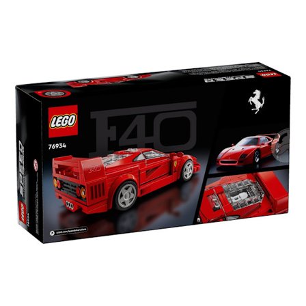 LEGO Speed Champions 76934 - Ferrari F40 superbil - byggsats