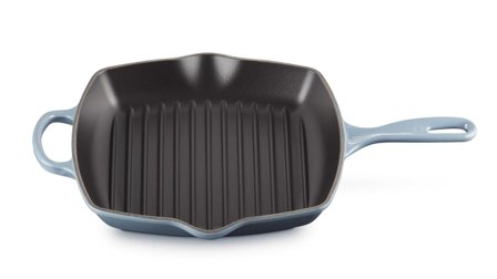 Le Creuset Grillpanne Støpejern Chambray 26cm