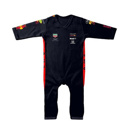 2023 F1 Ny Sesong Sport Baby Jumpsuit Nyfødt Baby Gutter Jumpsuit Romper Langermet Høst Vår Klær E