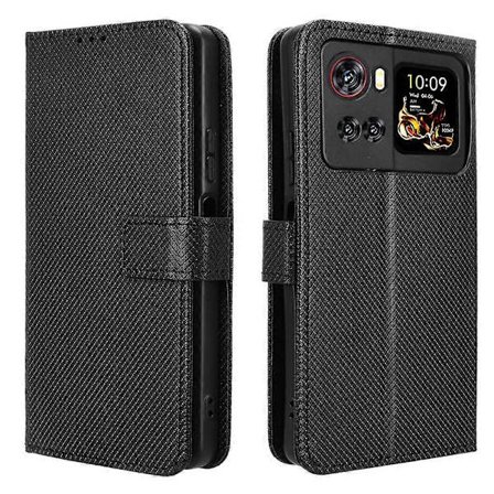 Kompatibel Kompatibel med Cubot X100 Læder Wallet Case med Rem Diamant Tekstur Telefon Cover