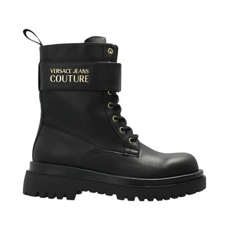 Versace Jeans Couture Combat Støvler Sort, Dame, Størrelse: 37 EU
