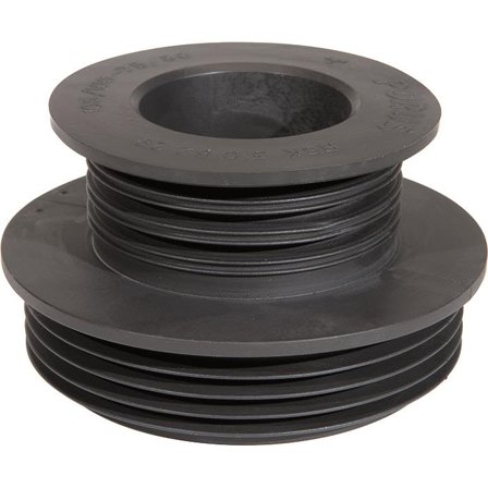 Purus 20455 Gumminippel kombi 100/105-75/50, Innendørsavløp