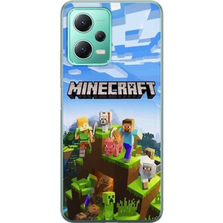 Yhteensopiva Puhelinkuori Xiaomi Xiaomi Redmi Note 12 Minecraft Creeper lohko pikseli retro peli