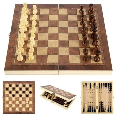 Memory Match Stick Chess, Memory Chess Wood, Träminne Chess, Memory Chess, KLB
