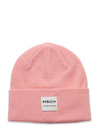 Mschmojo Logo Beanie Pink MSCH Copenhagen