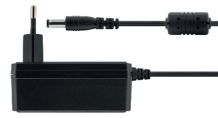 Deltaco power supply, 100-240 V to 12V 3A, black