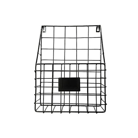 Tidningsställ Väggmonterat Tidningsställ Tidningsställ Hängande Tidningshållare Metallbok Korg