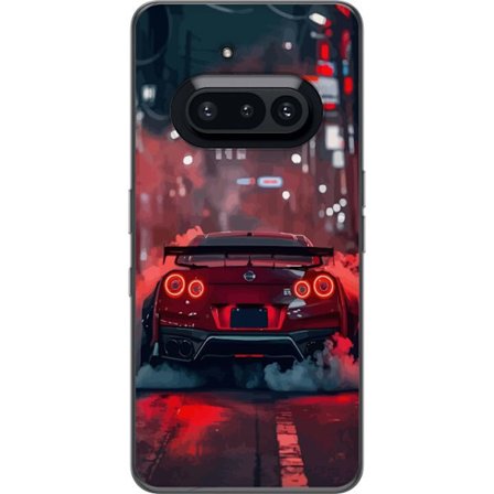 Yhteensopiva Puhelinkuori Nothing Phone (3a) Sporttiauto Punainen Drifting Racing Viritys