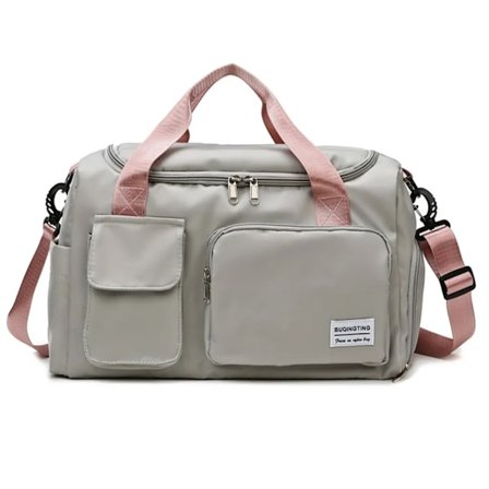 Gymväska, Hållbar väska, Weekender handbagage för kvinnor, Sport Gymväska, Träningsväska, (Stil 3)