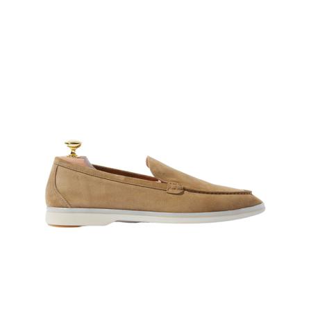 Scarosso, Ludovico Scamosciato Loafers Beżowy, Mężczyzna, Rozmiar: 43 EU