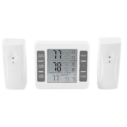 Digital kyl/frys termometer, utomhus utomhus termometer trådlös