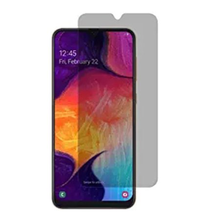 Samsung A70 Anti-Spy Skärmskydd 9H Screen-Fit