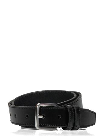 Slhnate Leatherelt Accessories Belts Classic Belts Musta Selected Homme