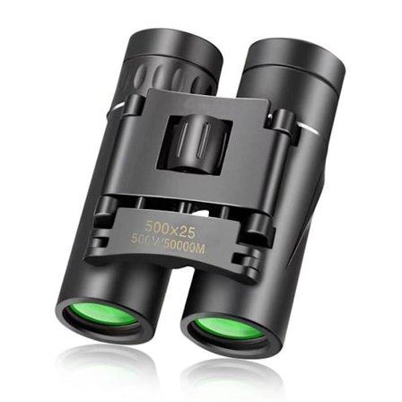 Kiikarit, kompaktit zoom-kiikarit, 500X25 HD, täysin monikalvopäällystetyt FMC BAK4 -prismakiteet, retkeilyyn, villieläinten tarkkailuun