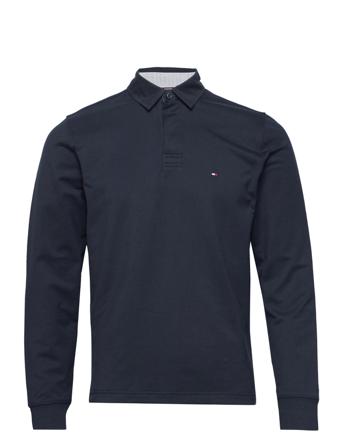 1985 Rugby Polos Long-sleeved Blå Tommy Hilfiger