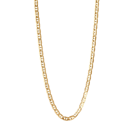 Maria Black Necklace Carlo Halsband Dam Guld 50 CM