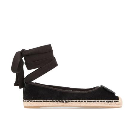 Tory Burch, Flat shoes Czarny, Kobieta, Rozmiar: 40 EU