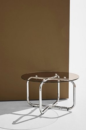 Jotex - Couchtisch Ø70 Cm Glas/Edelstahl Lilou - Kaufen Pastill - Möbel bei Jotex