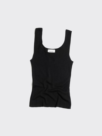 Holzweiler Merino Rib Singlet - Black - Women's - Medium